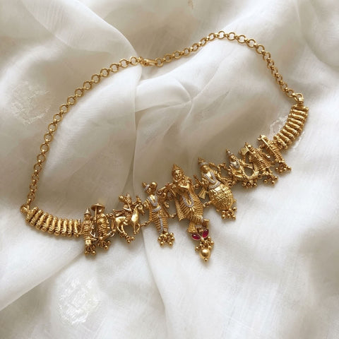 925 pure silver avatar necklace
