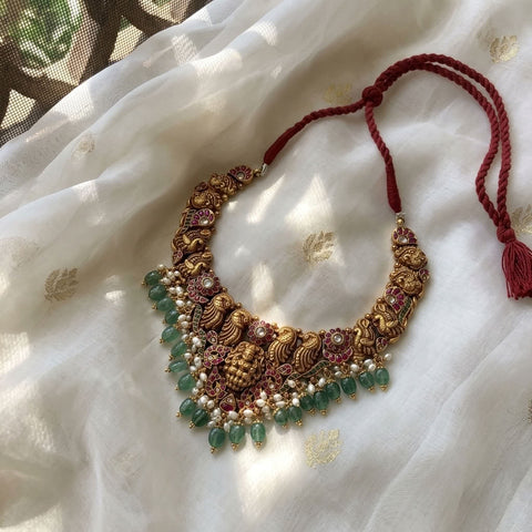 925 Silver peacock necklace