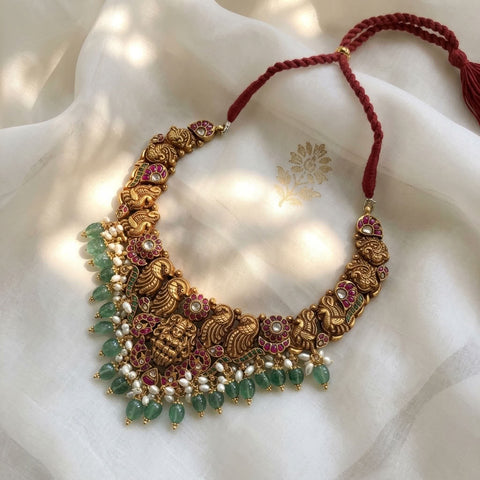 925 Silver peacock necklace