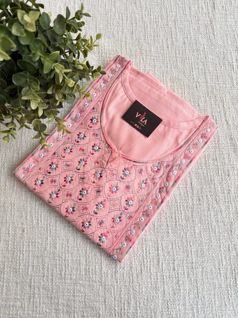 L size printed Alpine nighty