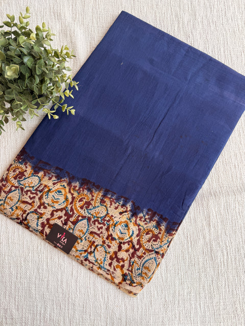 Kalamkari printed cotton saree