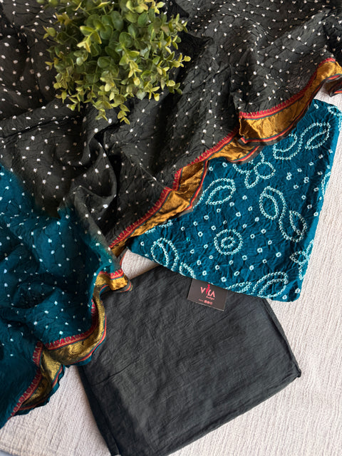 Bhandhej cotton salwar material