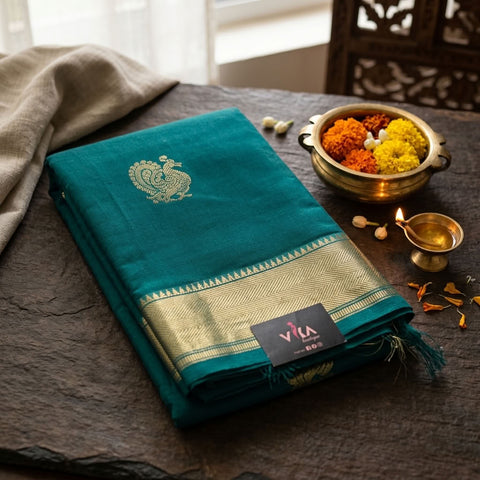 Handloom Annam chettinad cotton saree