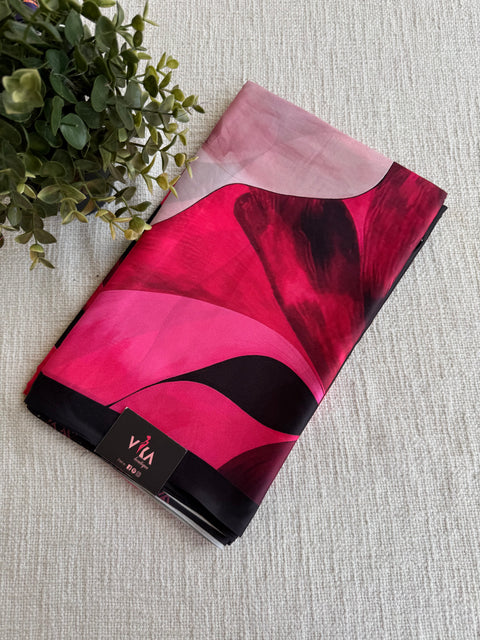Dailywear printed crepe saree
