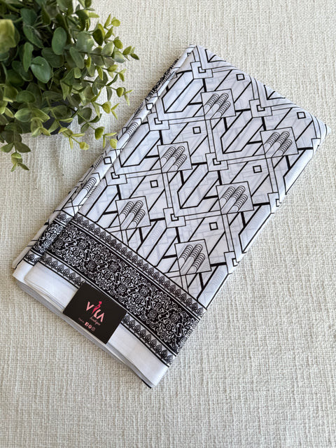 Dailywear printed crepe saree
