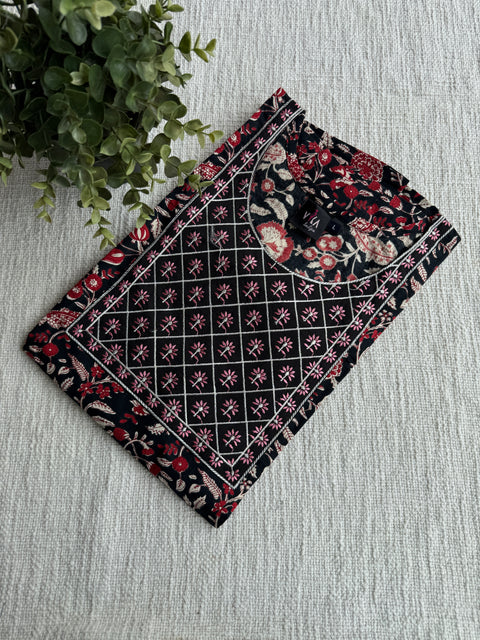 L size printed cotton Nighty
