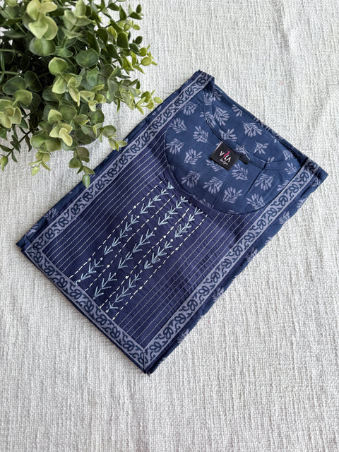 XXL size printed cotton Nighty
