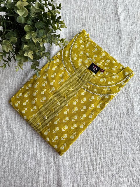 XXL size printed cotton Nighty