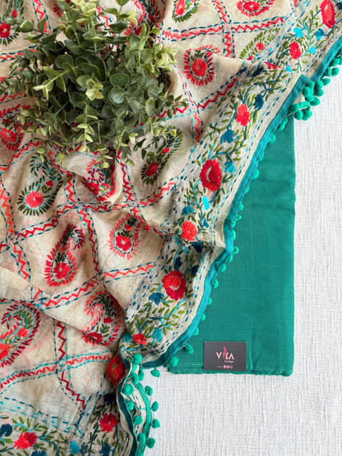Phulkari Dupatta salwar suit material