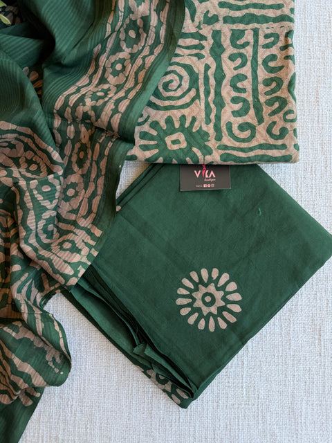 Batik Printed dobby cotton set