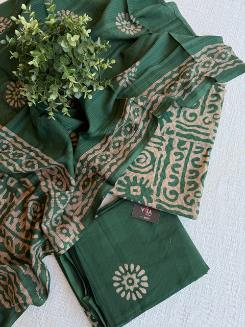 Batik Printed dobby cotton set