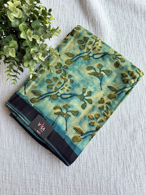 Vanaspati printed modal silk saree