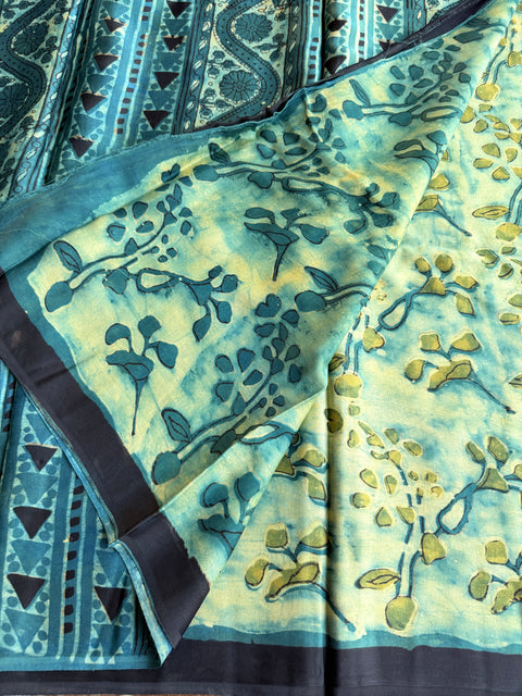 Vanaspati printed modal silk saree