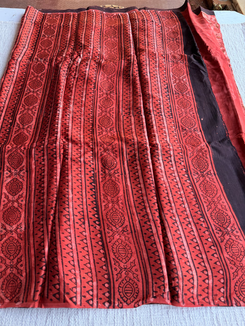 Vanaspati printed modal silk saree