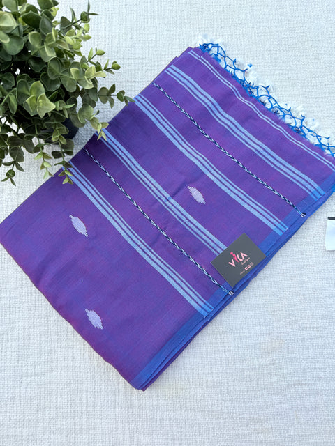 Bhutta weaving mul cotton saree