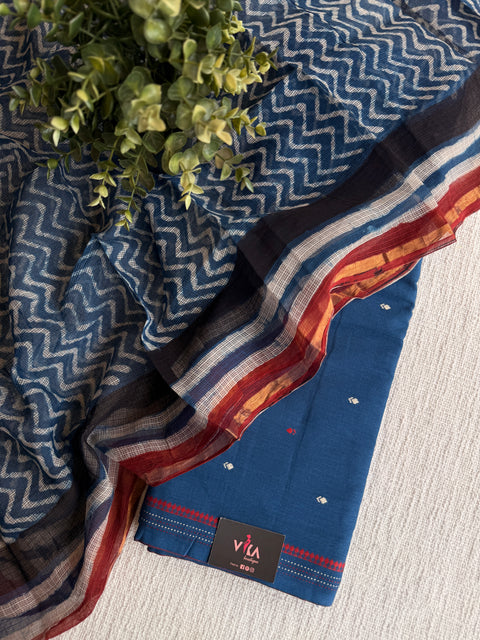 Handloom cotton kota dupatta suit set
