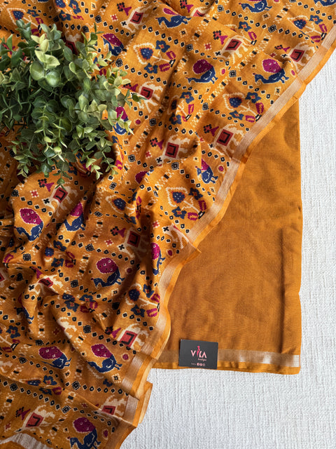 Cotton linen salwar suit material