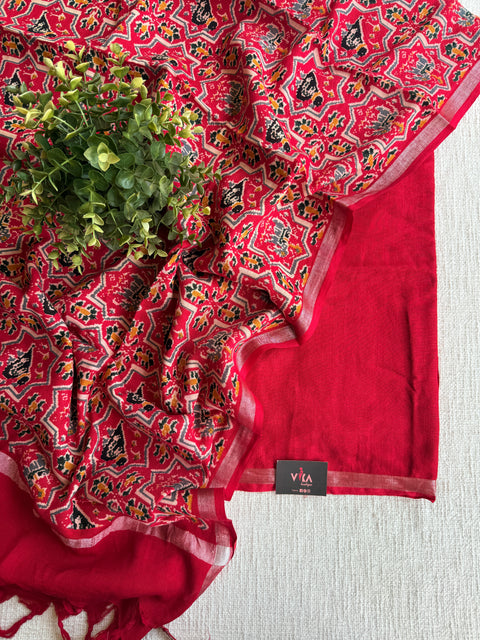Cotton linen salwar suit material