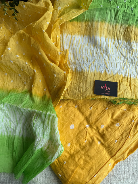 Bhandhej cotton salwar material