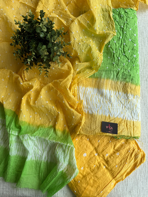 Bhandhej cotton salwar material
