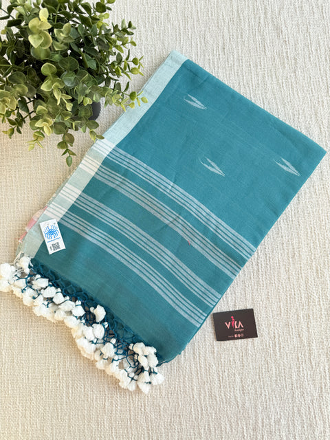 Bhutta weaving mul cotton saree