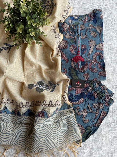 3XL Kalamkari printed suit set