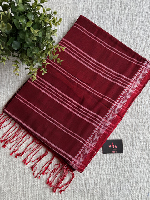 Mangalgiri border cotton saree