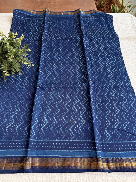 Maheswari border chanderi saree