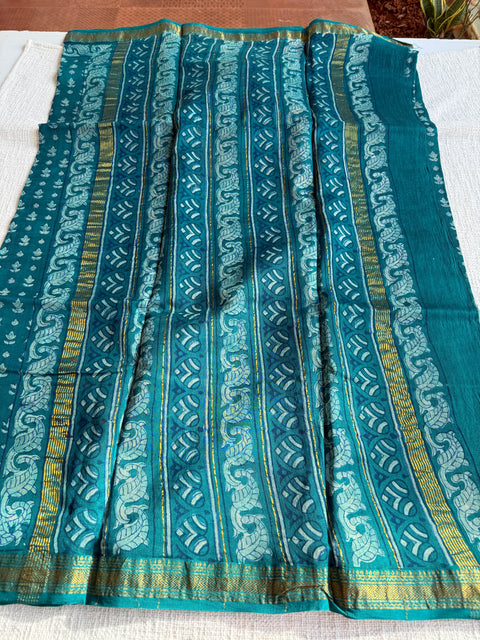 Maheswari border chanderi saree