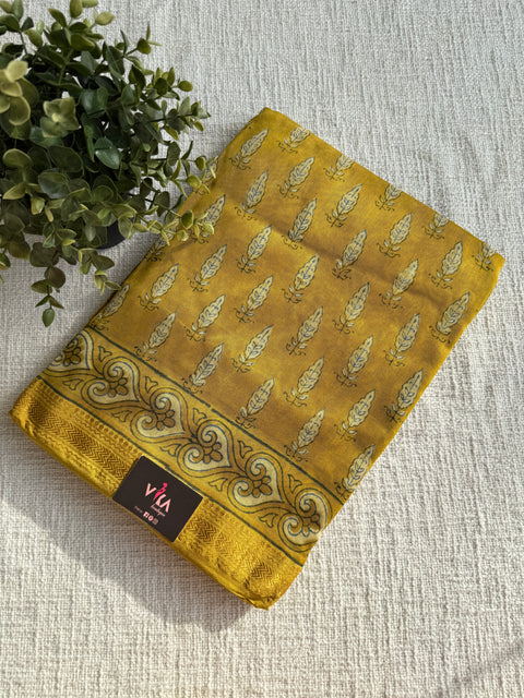 Maheswari border chanderi saree