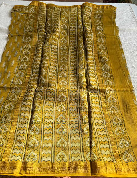 Maheswari border chanderi saree
