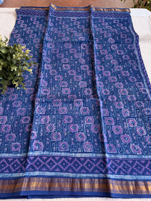 Maheswari border chanderi saree
