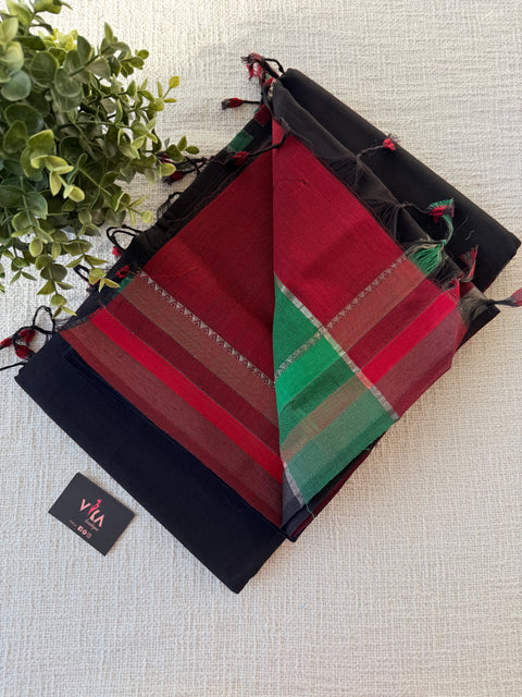 Mangalgiri Cotton Saree with blouse