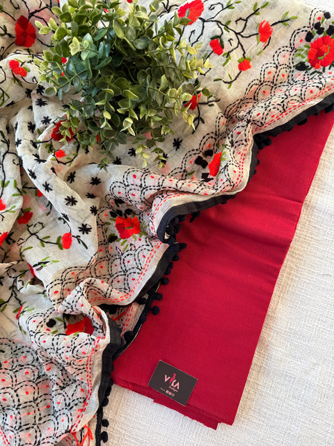 Fhulkari Dupatta salwar suit material