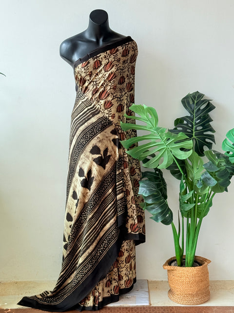 Vanaspati printed modal silk saree