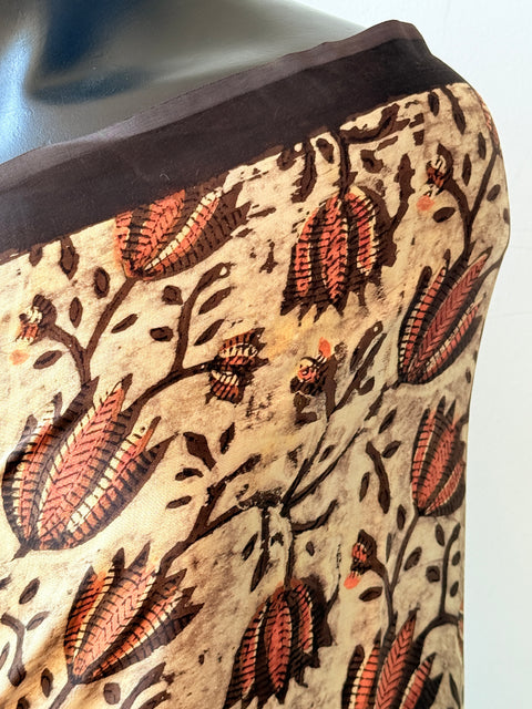 Vanaspati printed modal silk saree