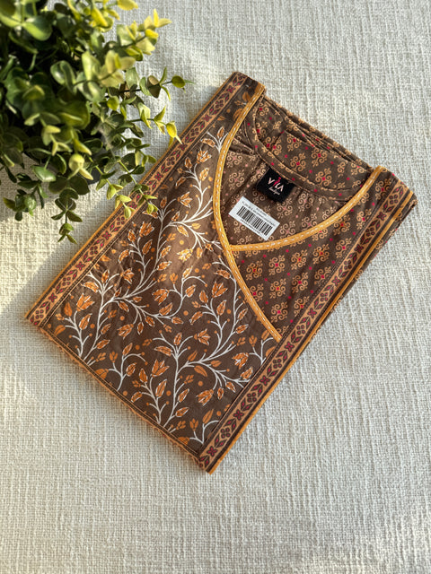 L size Trendy cotton nighty