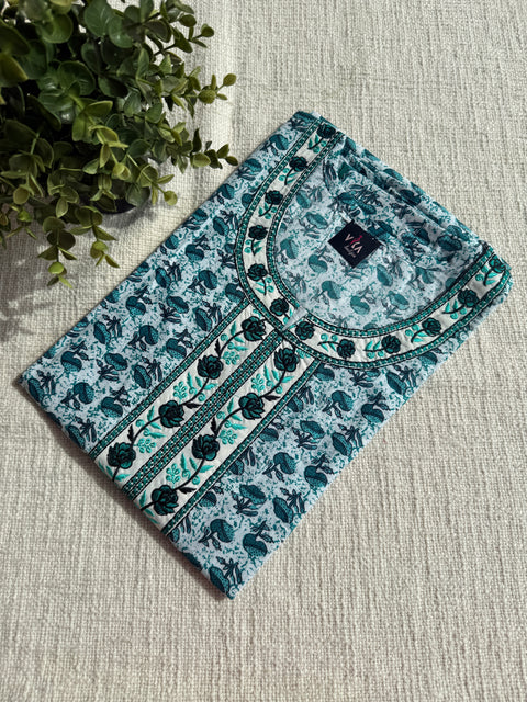 L size Trendy cotton nighty