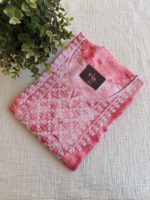 XL size printed Alpine nighty