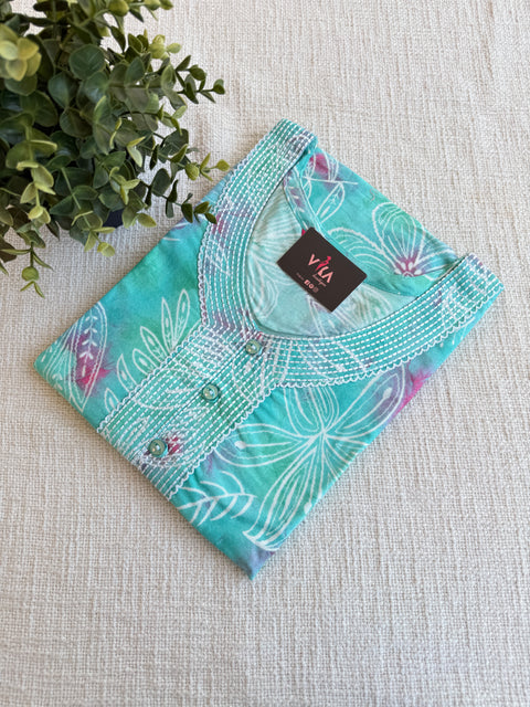 XL size printed Alpine nighty
