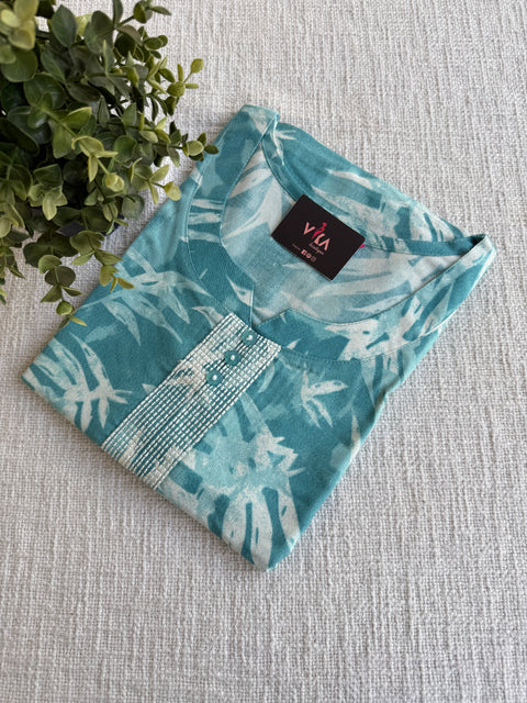 M size Printed Alpine nighty