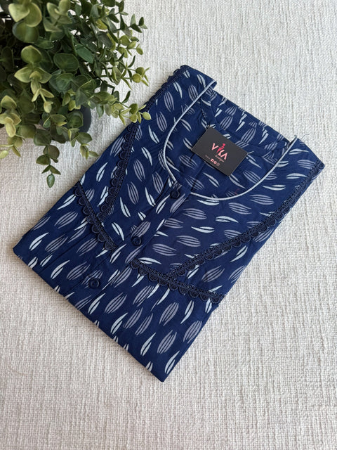 XL size printed cotton Nighty